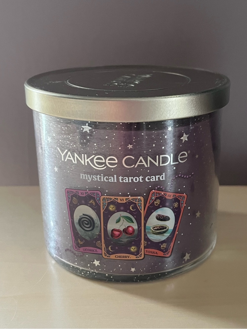 New Yankee Candle Mystical Tarot Card Three Wick 14.5 Oz. Candle